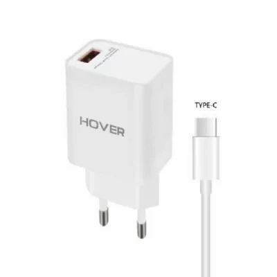 Chargeur secteur Quick Charge + un Cable USB-A vers USB-C de un mètre - 3.0 - IHOWER H021 - allintech.fr