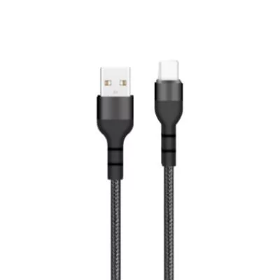Câble en nylon 1 mètre 3.0 A - USB-A vers USB-C - IHOWER H005 - pro.allintech.fr
