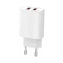 Chargeur secteur 2 Ports USB-A 2.1A - IHOWER H902 - blanc - blister - allintech.fr