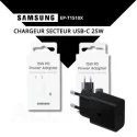 Chargeur secteur USB-C 15W NOIR ET BLANC - SAMSUNG EP-T1510 - allintech.fr
